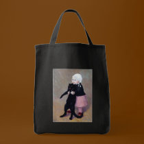 Bag:  A Small Girl with A Cat - Theophile Steinlen