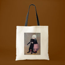 Bag:  A Small Girl with A Cat - Theophile Steinlen