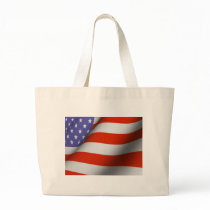 Bag - American Flag by pawtraitart Bag - American Flag