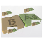 Bag as B Boron and Ag Silver Letterhead Template