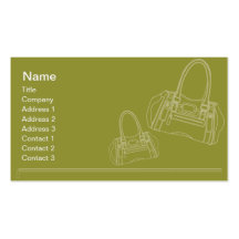 Bag - Business Business Card Template
