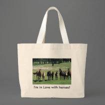 Bag - I'm in Love with horses! by smilodonart Bag - I'm in Love with horses!