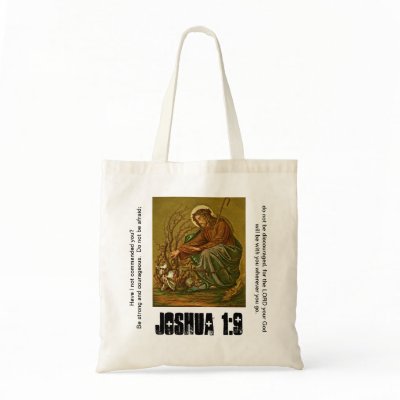 Bag: Joshua 1:9 by adeste_fideles