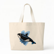 Bag - Killer Whale by pawtraitart Bag - Killer Whale