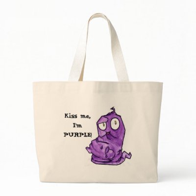 Bag: Kiss me, I'm Purple! by Sic_Hazard