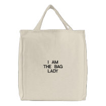Bag Lady embroidered bags by suzieq6381 Bag Lady embroidered bags
