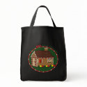 Bag - Nuts for Christmas Gingerbread House bag