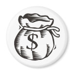 Bag of Money Magnet