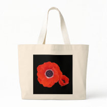 Bag, Perfect Red Poppies by Florabunda Bag, Perfect Red Poppies