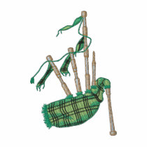 Bag Pipe embroidered shirts
