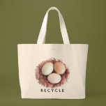 Bag, Recycle, Eggs Nested In Hands Photo bags