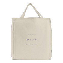 Bag: Thank your math teacher