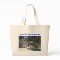 Bag, Three Kids on Beach by Theoldsouthpacific Bag, Three Kids on Beach