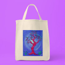 Bag Tote - Simply Redthe Tree bags