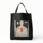 bag tote target bullet holes