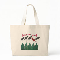 Bag with Bird Art
