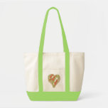 Bag with Camouflage Heart Design
