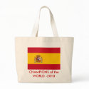 Bag with Flag of Spain bag
