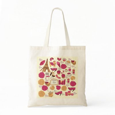 Bag with illustration by MarinaMik