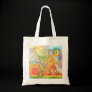 Bag with Psychedelic Tree Design