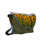 Bag with sunflowers messenger bags