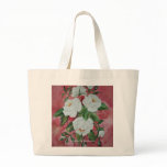 Bag with White Roses