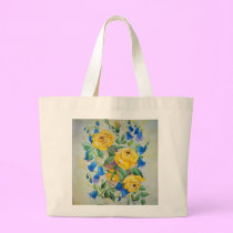 Bag with Yellow roses