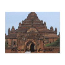 Bagan copy, Ancient Bagan Pagoda! postcards