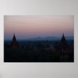 Bagan Dawn Poster