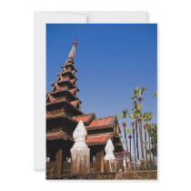 Bagaya Kyaung Card / Invitation by SabineSt Bagaya Kyaung Card / Invitation