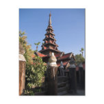 Bagaya Kyaung Monastery Postcard