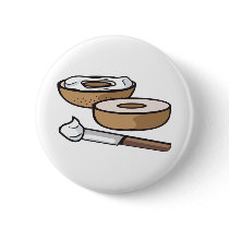 bagel and cream cheese buttons by doonidesigns bagel and cream cheese buttons
