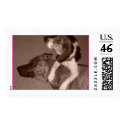 Bagel and Shenzi postage