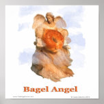 Bagel Angel Posters