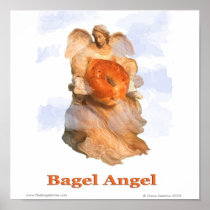 Bagel Angel Posters