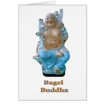 Bagel Buddha Card