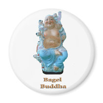 Bagel Buddha Refrigerator Magnet