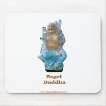 Bagel Buddha Mousepads