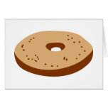 Bagel Greeting Card