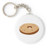 Bagel Key Chain