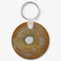 Bagel keychain