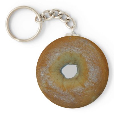 Bagel keychain by serenity_ii