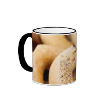bagel mug by elle0423 bagel mug