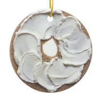 Bagel Christmas Ornament