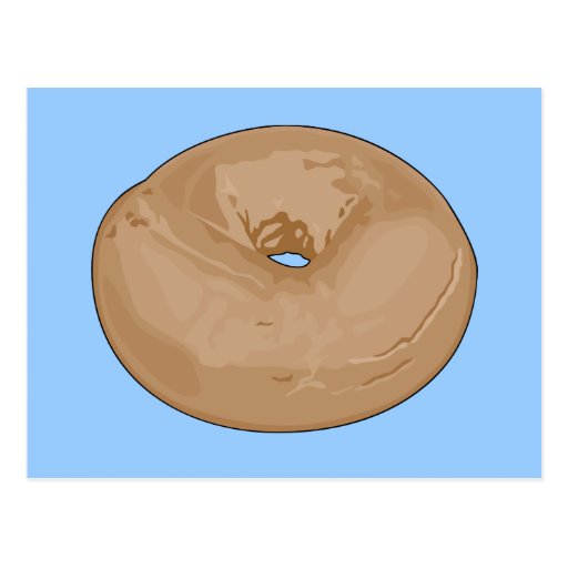 Bagel Post Card