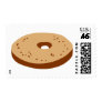 Bagel Postage Stamps