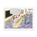 Bagel Shop Cartoon postcards