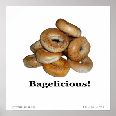 Bagelicious! Poster by TheBagelZone