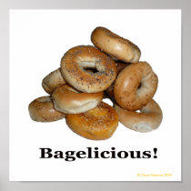 Bagelicious! Print