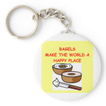 bagels keychains